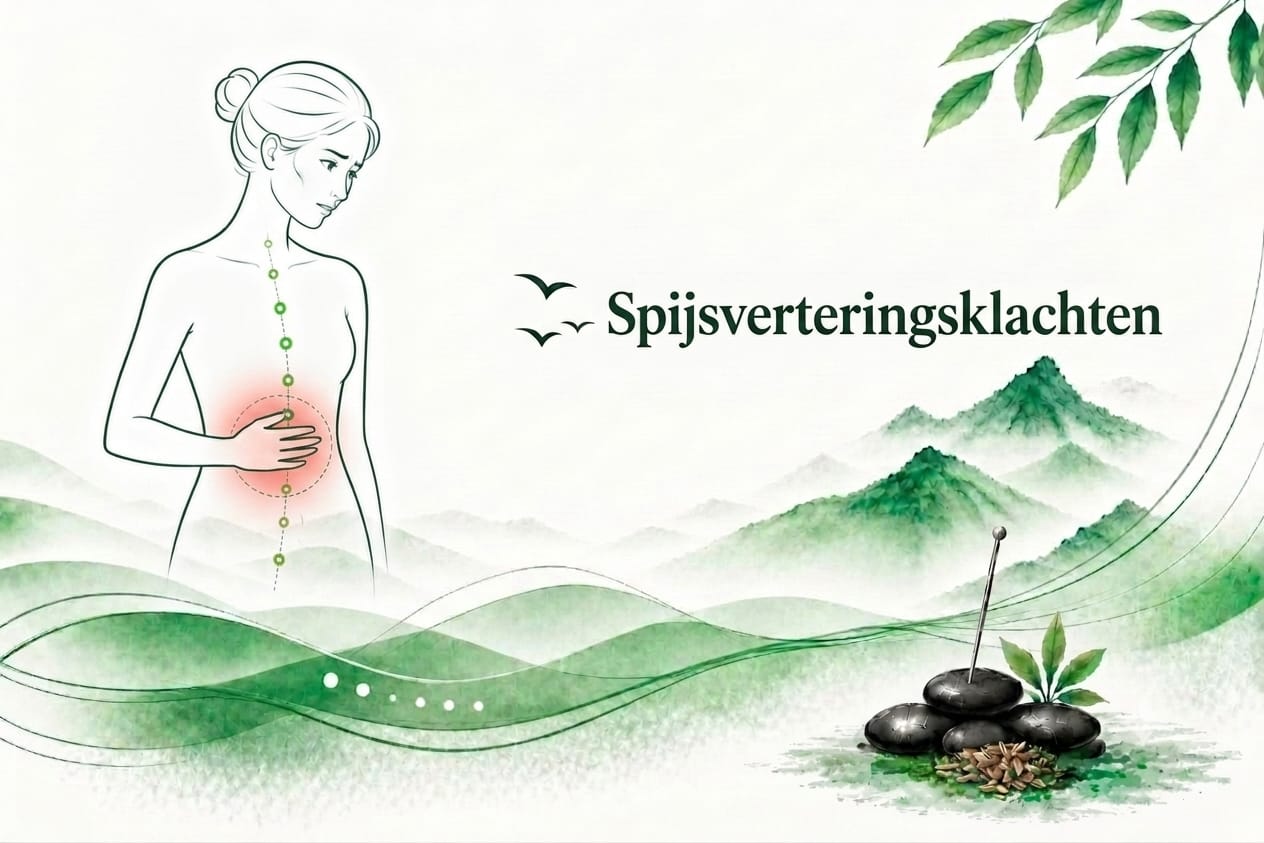 Spijsverteringsklachten behandeld met acupunctuur